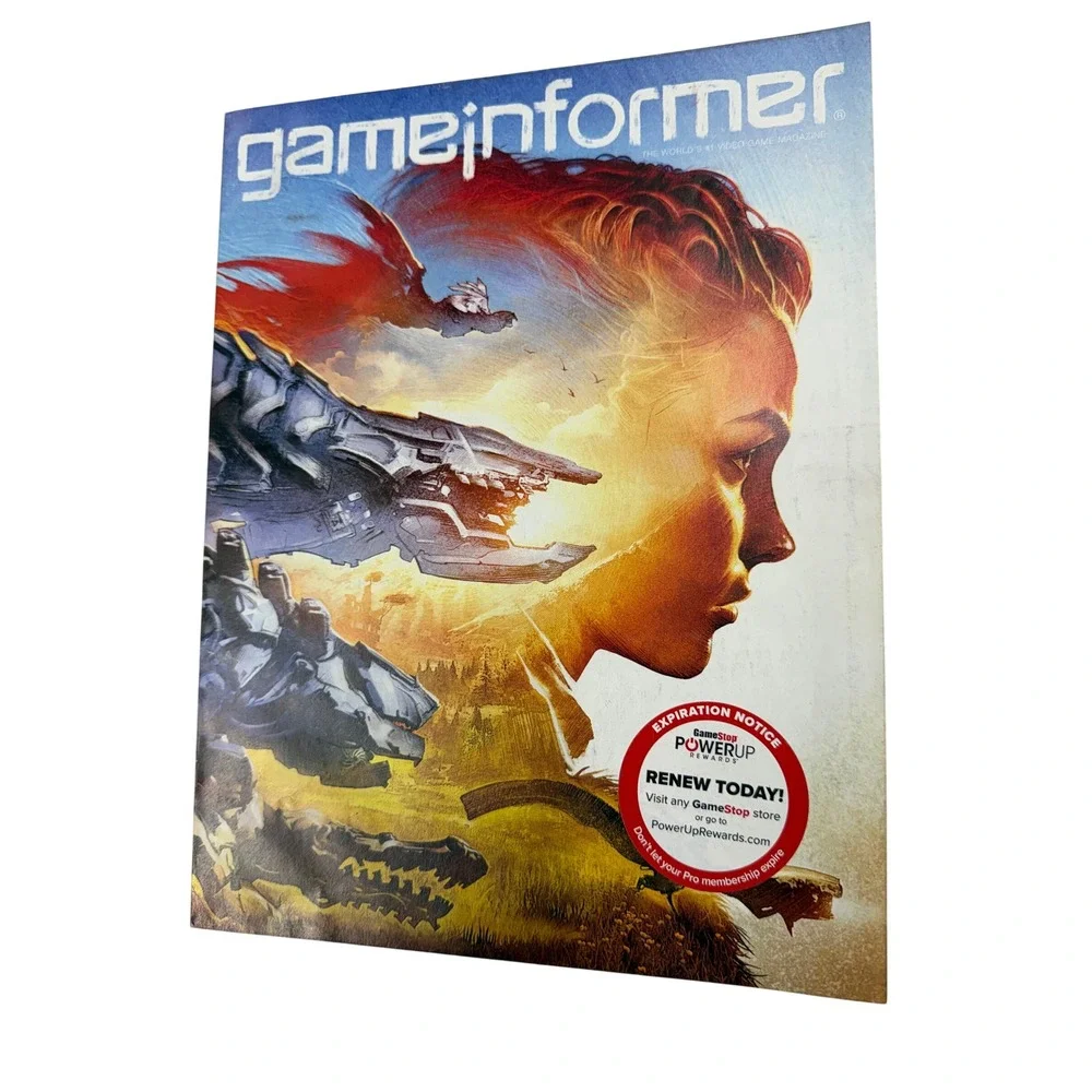 Game Informer Magazine Horizon Zero Dawn Cover